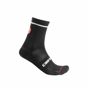 Calcetines Castelli ENTRATA 13 Hombre Negras | 842-OKQDJN