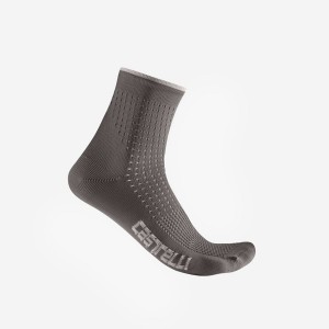 Calcetines Castelli PREMIO W Mujer Gris | 502-SKWDUC