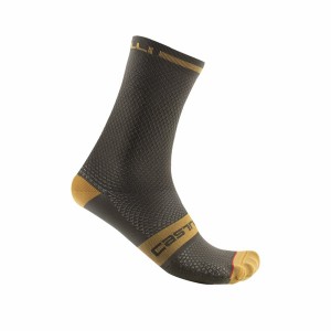 Calcetines Castelli SUPERLEGGERA T 12 Hombre Verde Oscuro | 735-LQSFKT