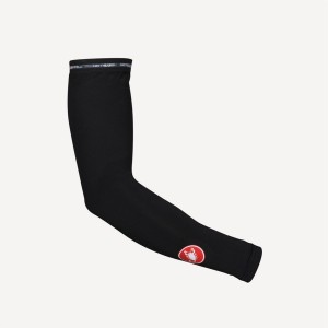 Calentador De Brazos Castelli UPF 50 + LIGHT ARM SLEEVES Hombre Negras | 520-JHUQET