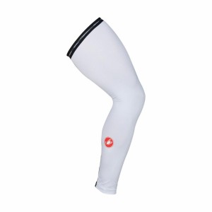 Calentador De Pierna Castelli UPF 50 + LIGHT LEG SLEEVES Mujer Blancas | 123-TEYFSC