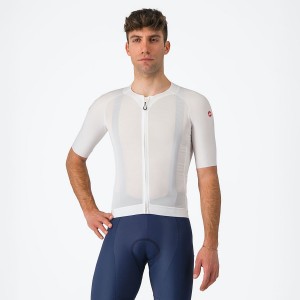 Camiseta Castelli AERO RACE 7.0 Hombre Blancas | 502-QELWYX