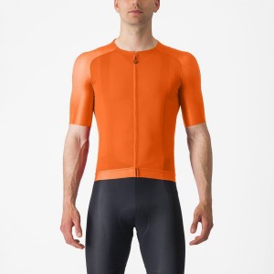 Camiseta Castelli AERO RACE 7.0 Hombre Naranjas | 320-WFLITP