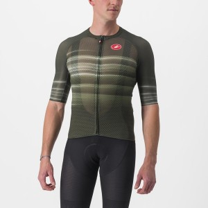 Camiseta Castelli CLIMBER'S 3.0 SL2 Hombre Verde Oscuro | 504-IMAJSE