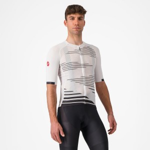 Camiseta Castelli CLIMBER'S 4.0 Hombre Blancas Negras | 028-XKRNLS