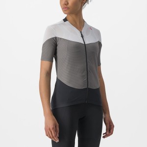 Camiseta Castelli GRADIENT COLOR BLOCK Mujer Gris Plateadas Gris | 265-NCRZTL