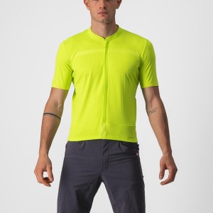 Camiseta Castelli UNLIMITED ALLROAD Hombre Verde Claro | 917-RHWNUI