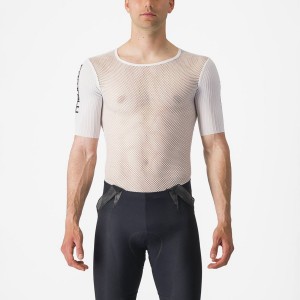 Capa Base Castelli BOLERO SS Hombre Blancas | 508-NFOSXP