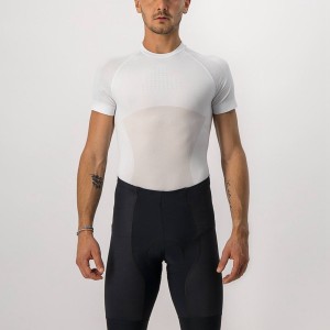 Capa Base Castelli CORE SEAMLESS SS Hombre Blancas | 619-FPKSVW