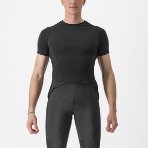 Capa Base Castelli CORE SEAMLESS SS Hombre Negras | 015-HADBIE