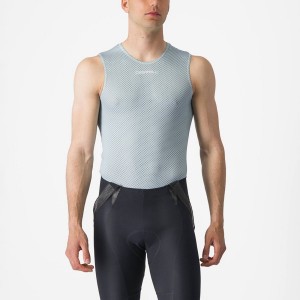 Capa Base Castelli PRO MESH 2.0 SLEEVELESS Hombre Azules | 617-RCSXGP