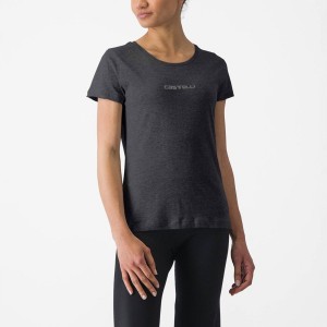 Casual Castelli CASTELLI CLASSICO W TEE Mujer Negras | 279-FGISOK