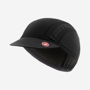 Gorra Castelli A/C 2 CYCLING Hombre Negras | 804-VXTGAC