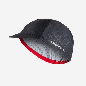 Gorra Castelli ROSSO CORSA 2 Hombre Negras | 137-GEBQPU