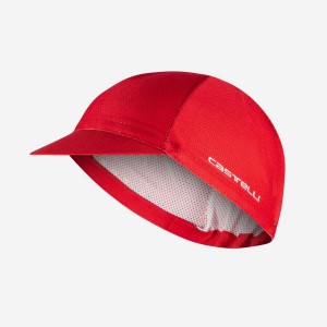 Gorra Castelli ROSSO CORSA 2 Hombre Rojas | 516-RHFWAJ