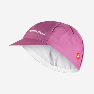 Gorra Castelli VELOCISSIMA Mujer Moradas Oscuro | 678-AHXGFO