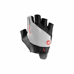 Guantes Castelli ROSSO CORSA PRO V Hombre Blancas | 893-UWIQKX