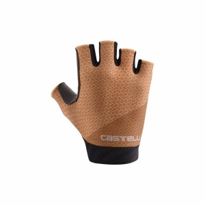 Guantes Castelli ROUBAIX GEL 2 Mujer Naranjas | 403-PSMJTY