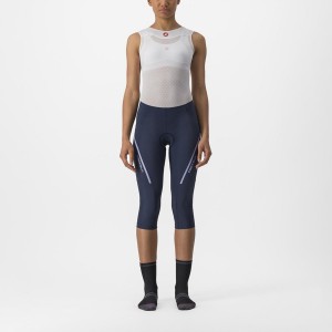 Leggins Castelli VELOCISSIMA 3 KNICKER Mujer Azules Moradas Blancas | 278-XWRZEY