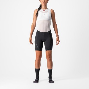 Short Castelli VELOCISSIMA 3 Mujer Negras Negras | 348-YORENQ