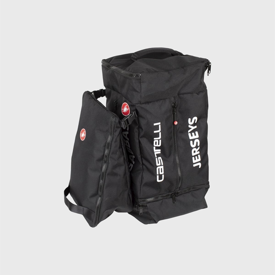 Bolsas Castelli PRO RACE RAIN Mujer Negras | 237-HWPCXM