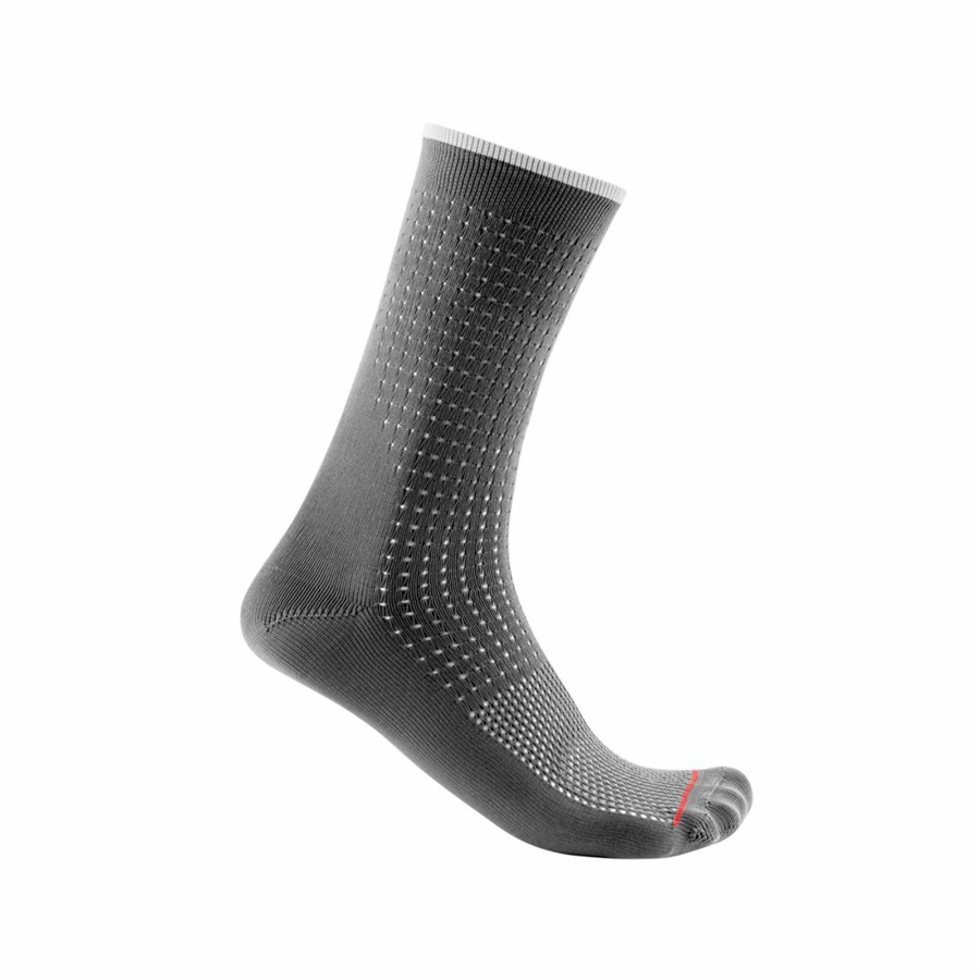 Calcetines Castelli PREMIO 18 Hombre Gris | 316-ADJROI