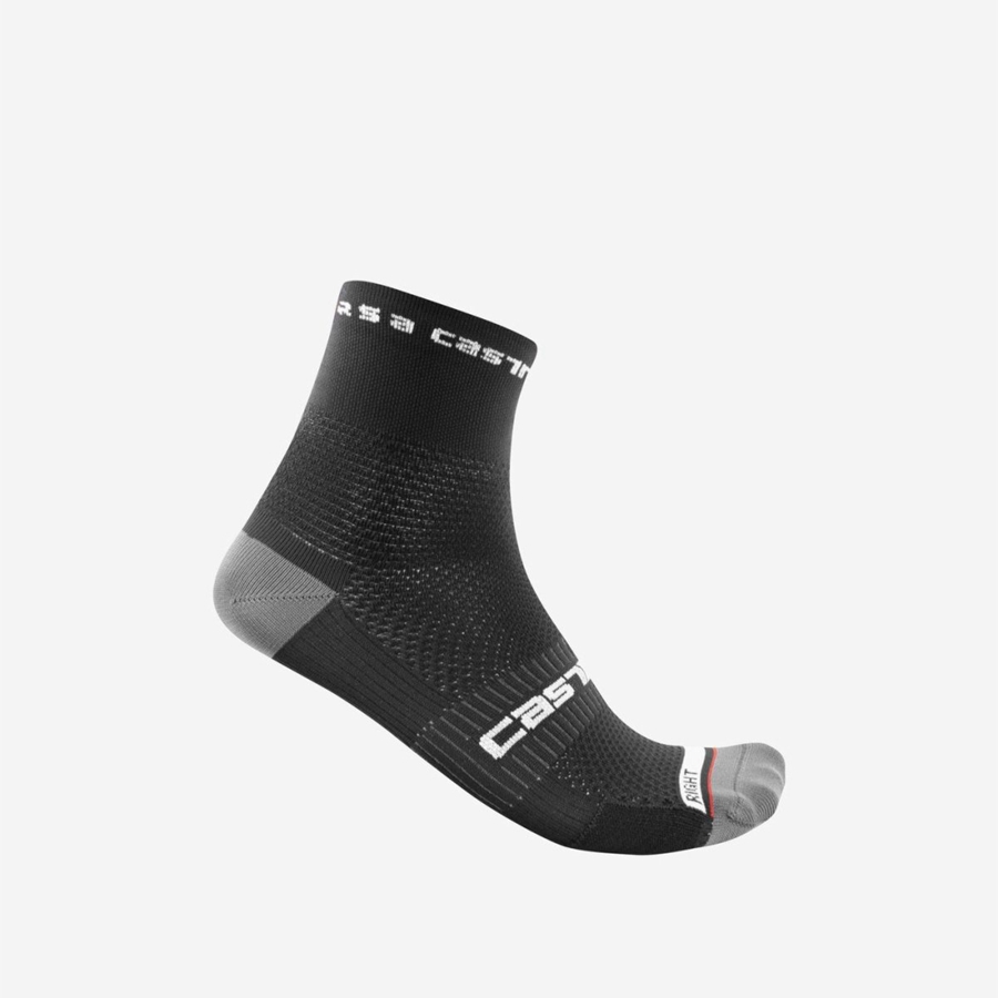 Calcetines Castelli ROSSO CORSA PRO 9 Hombre Negras | 745-AGEOXC