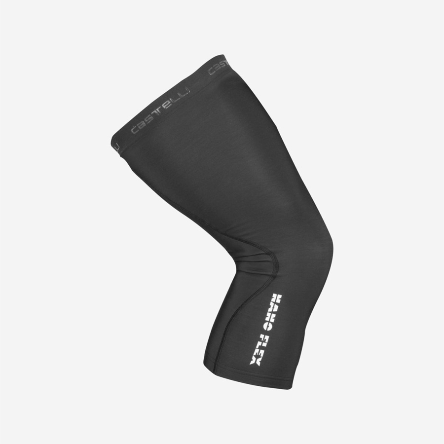 Calentador De Pierna Castelli NANO FLEX 3G KNEEWARMER Mujer Negras | 953-ZKOFBH