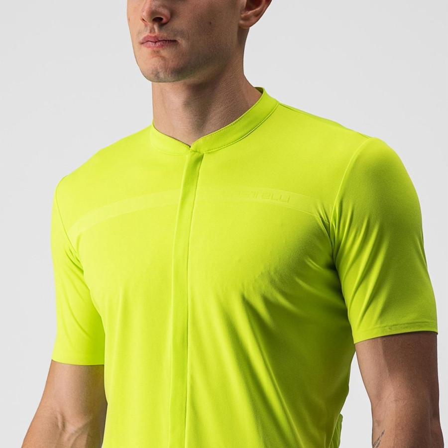 Camiseta Castelli UNLIMITED ALLROAD Hombre Verde Claro | 917-RHWNUI