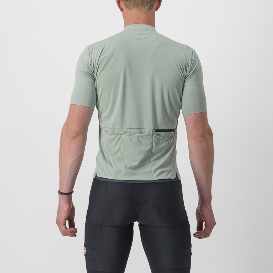 Camiseta Castelli UNLIMITED ALLROAD Hombre Verde | 487-BHNDQY