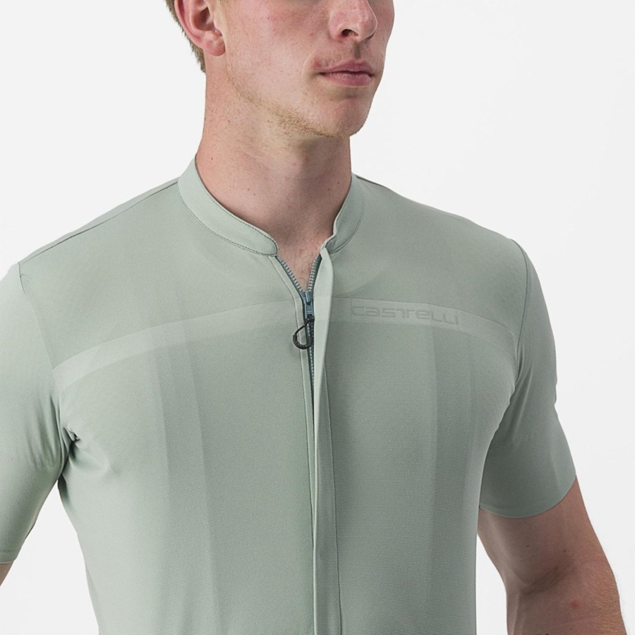 Camiseta Castelli UNLIMITED ALLROAD Hombre Verde | 487-BHNDQY