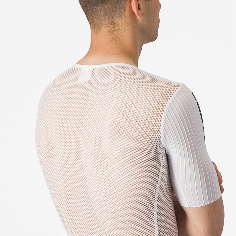 Capa Base Castelli BOLERO SS Hombre Blancas | 508-NFOSXP