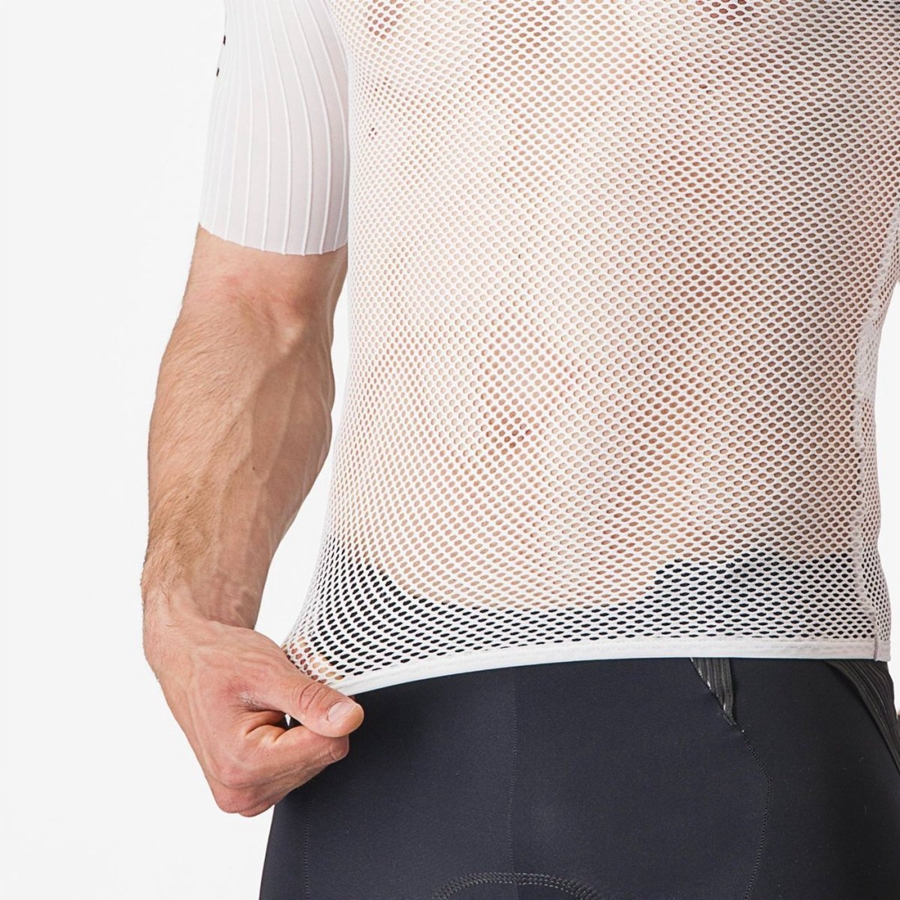 Capa Base Castelli BOLERO SS Hombre Blancas | 508-NFOSXP