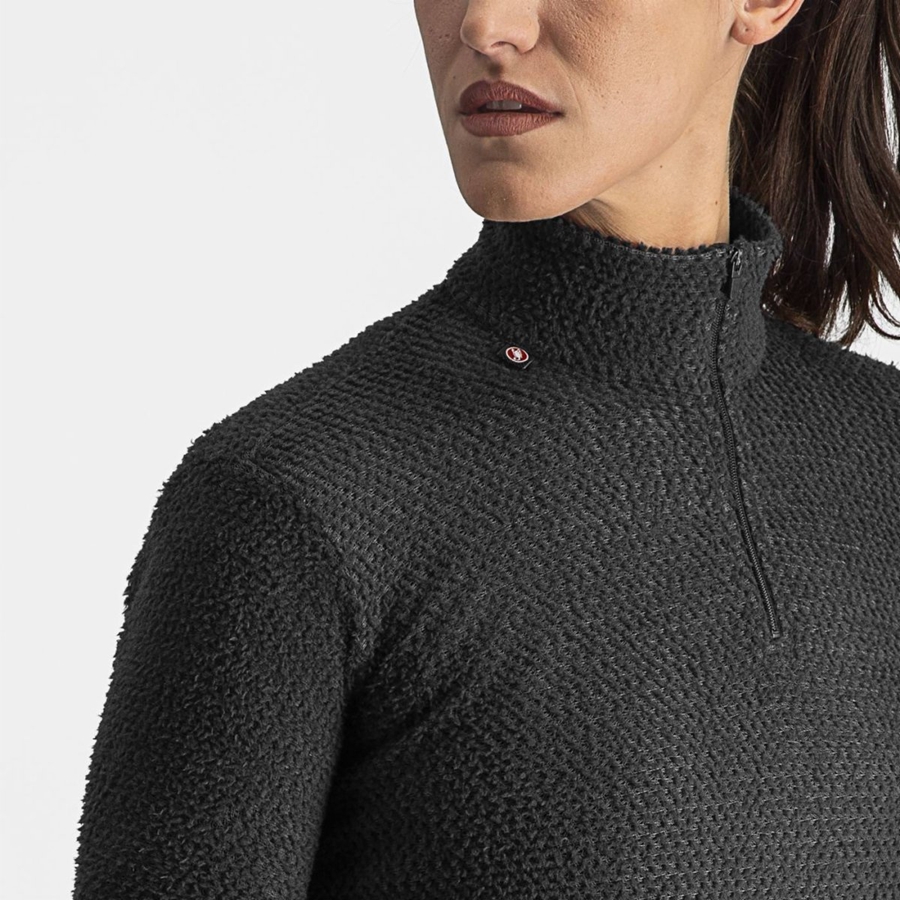 Capa Base Castelli COLD DAYS W 2nd LAYER Mujer Negras | 132-RTKEMA