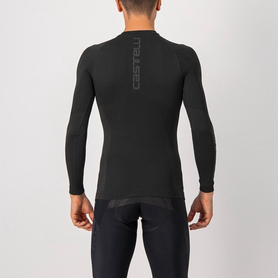 Capa Base Castelli CORE SEAMLESS Hombre Negras | 068-XMCQIG