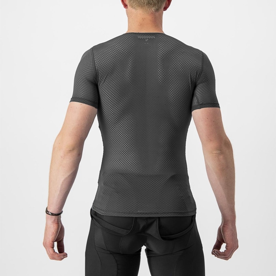 Capa Base Castelli PRO MESH 2.0 SHORT SLEEVE Hombre Negras | 097-CRBANU