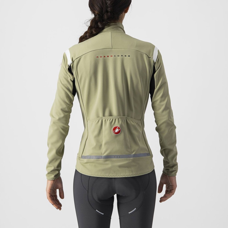 Chaquetas Castelli PERFETTO RoS 2 W Mujer Verde | 943-TKBEHR