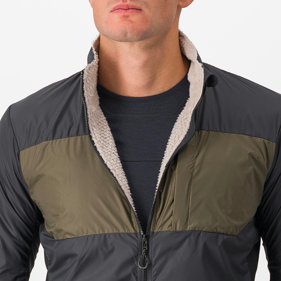 Chaquetas Castelli UNLIMITED PUFFY Hombre Negras | 209-QJCNYW