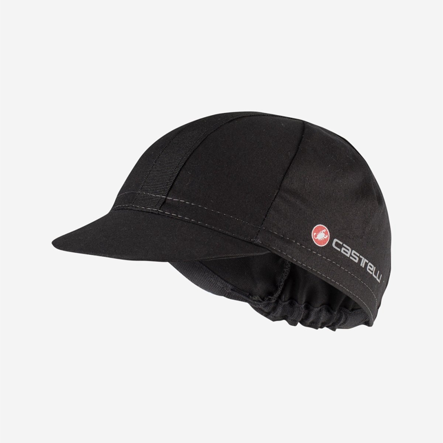 Gorra Castelli ENDURANCE Hombre Negras | 246-FNBEMR