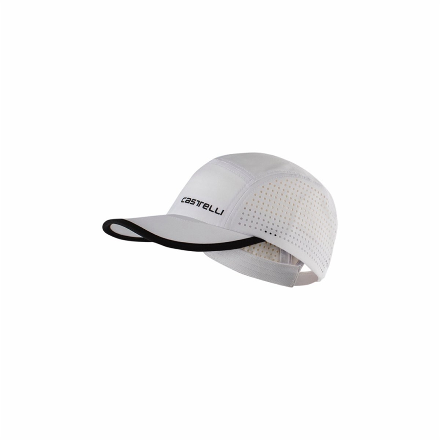 Gorra Castelli LAST LEG Mujer Blancas | 025-DUJTAE