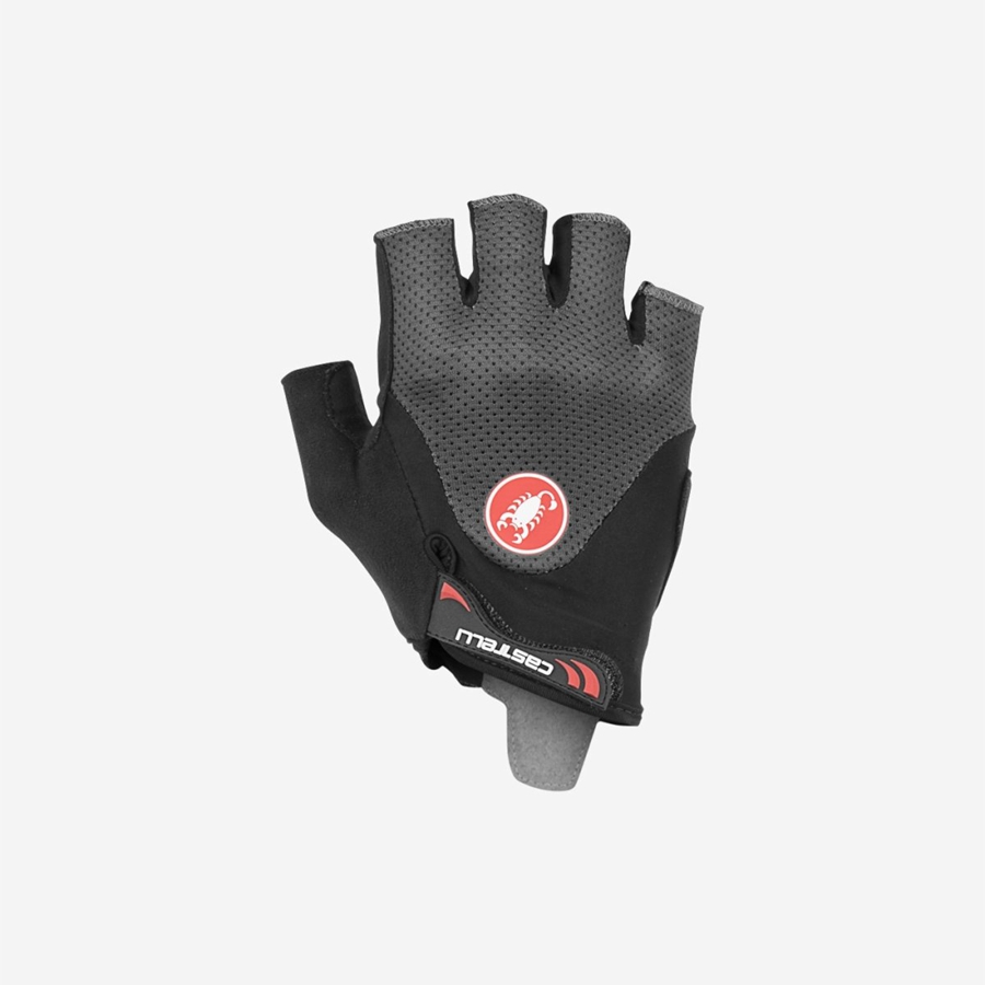 Guantes Castelli ARENBERG GEL 2 Hombre Gris Oscuro | 204-TVNCUQ