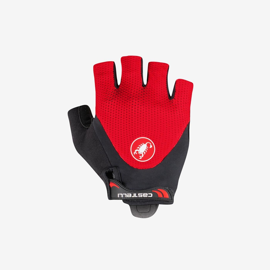 Guantes Castelli ARENBERG GEL 2 Hombre Rojas | 069-YCMBRI