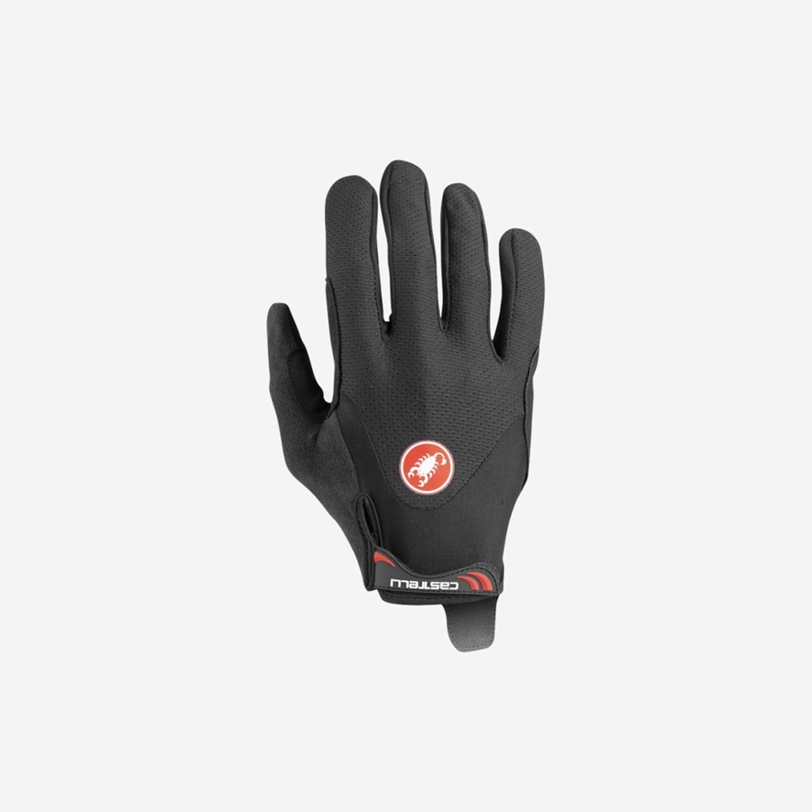 Guantes Castelli ARENBERG GEL LF Hombre Negras | 053-HCVFBZ