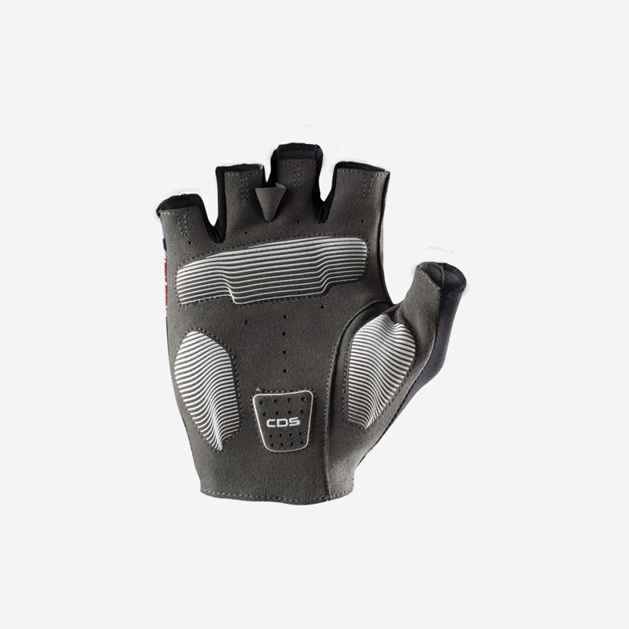 Guantes Castelli COMPETIZIONE 2 Hombre Negras Plateadas | 807-OWBIHM