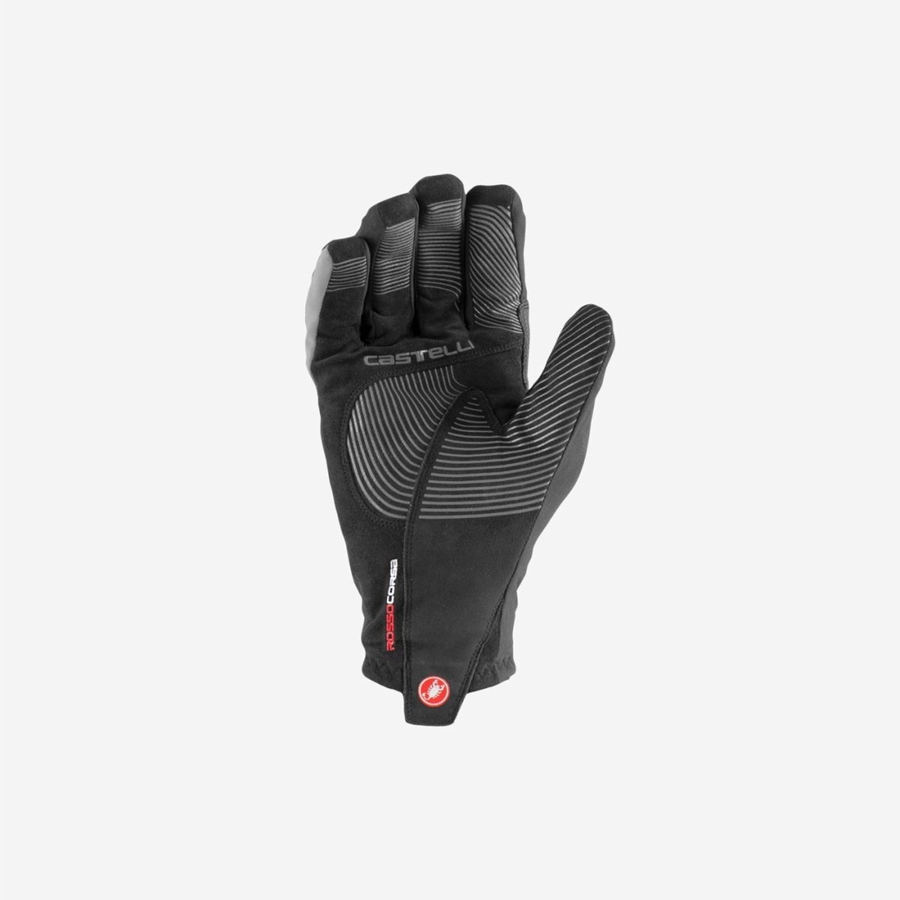 Guantes Castelli ESPRESSO GT Hombre Negras | 403-OXYTIS