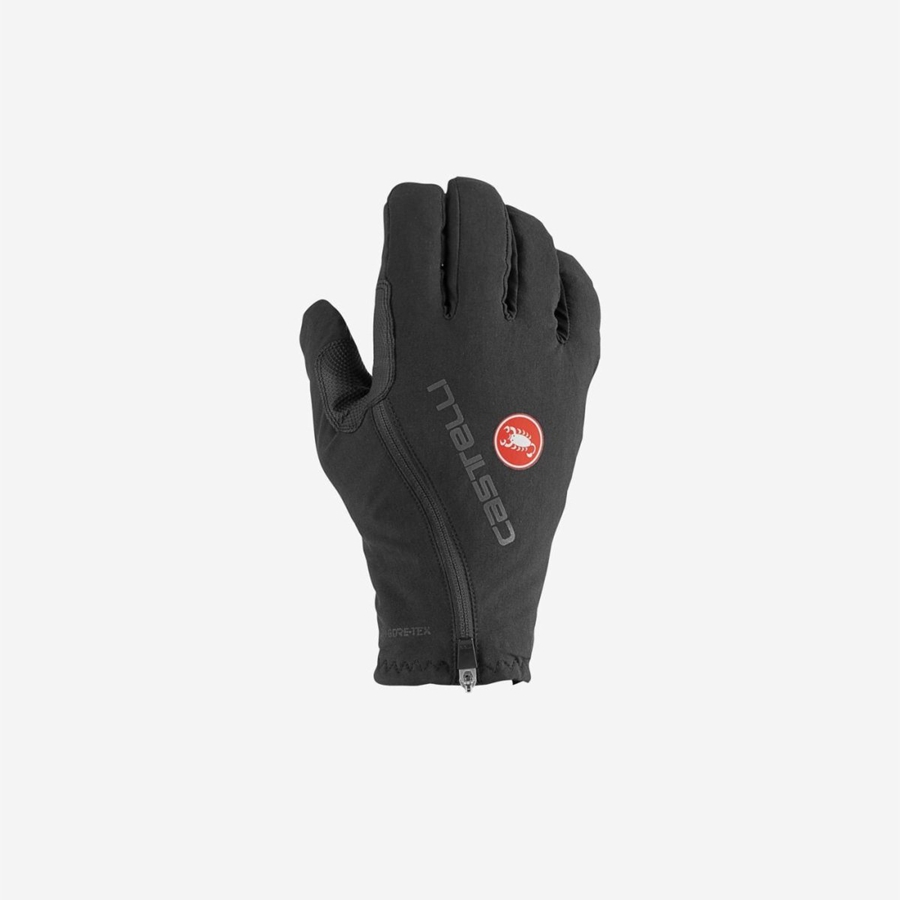 Guantes Castelli ESPRESSO GT Hombre Negras | 403-OXYTIS