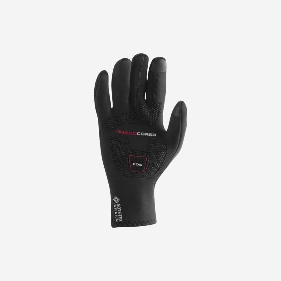 Guantes Castelli PERFETTO MAX Hombre Negras | 807-MIBGJO