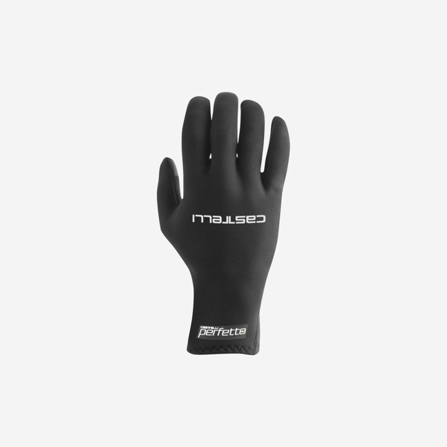 Guantes Castelli PERFETTO MAX Hombre Negras | 807-MIBGJO