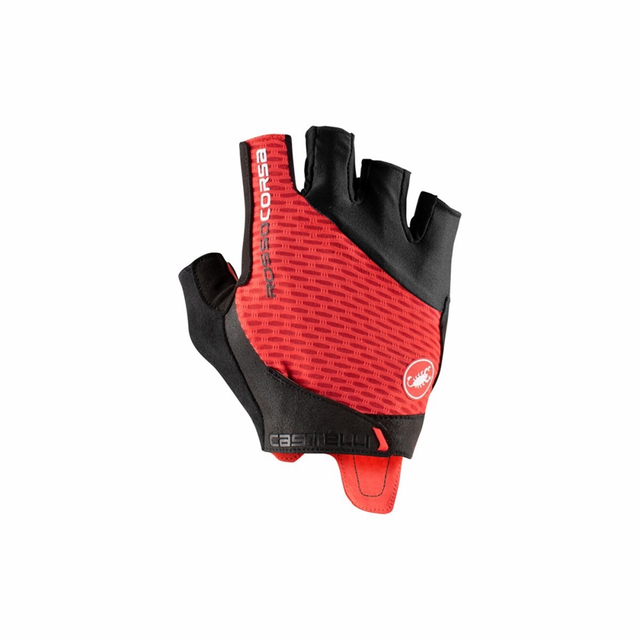 Guantes Castelli ROSSO CORSA PRO V Hombre Rojas | 758-EPGLZF