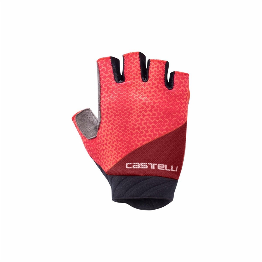 Guantes Castelli ROUBAIX GEL 2 Mujer Rosas | 146-IULTZO